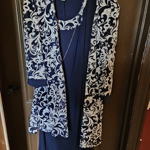 Two pieces XL navy blue